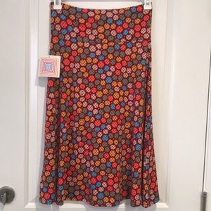 4/ $25 LuLaRoe Medium Azure Skirt